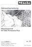 Gebrauchsanweisung. Waschautomat W 1000 Primavera Plus. de-de. Lesen Sie unbedingt die