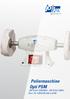 Oberflächentechnik Surface Technology. Poliermaschine Opti PSM. 200 Polish (230/400V) 250 Polish (400V) Best.-Nr: / 630 und 640