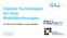 Digitale Technologien für neue Mobilitätslösungen