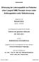 Erfassung der Lebensqualität von Patienten unter Langzeit NMH Therapie versus oraler Antikoagulation unter Selbstmessung