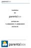 Installation der. auf Basis des TL-WR841NV9 / TL-WR841NDV9 (Version 9) Copyright parentsbox Installationsanweisung parentsbox - Version 2.0.