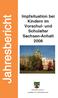 Jahresbericht. Impfsituation bei Kindern im Vorschul- und Schulalter Sachsen-Anhalt SACHSEN-ANHALT Landesamt für Verbraucherschutz