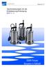 Katalog-Teil T3. Tauchmotorpumpen für die Entwässerung/Entsorgung BEST 2-5. EBARA-Pumpen Kompetenz in Edelstahl