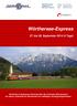 Wörthersee-Express. 27. bis 30. September 2014 (4 Tage)