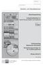 Industrie- und Handelskammer. Abschlussprüfung. Industrieelektriker/-in Fachrichtung Geräte und Systeme. Arbeitsauftrag Elektrische Sicherheit