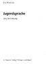 Eva Neuland. Jugendsprache. Eine Einführung. A. Francke Verlag Tübingen und Basel