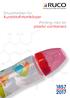 Druckfarben für Kunststoff-Hohlkörper Printing inks for plastic containers