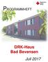 PROGRAMMHEFT. DRK-Haus Bad Bevensen