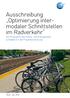 Ausschreibung Optimierung intermodaler. im Radverkehr Ein Programm des Klima- und Energiefonds Leitfaden für die Projekteinreichung