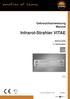 Gebrauchsanweisung Manual Infrarot-Strahler VITAE