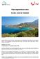Hauseigentümerreise. Korsika Insel der Schönheit