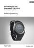 2in1-Handyuhr und Smartwatch PW-410.rd. Bedienungsanleitung PX mit rundem Display, Bluetooth 3.0