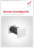 Design-Heizkörper Komfortable Raumlüftung Heiz- und Kühldecken-Systeme Clean Air Solutions Zehnder ComfoSpot 50