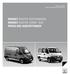 Renault Master Kastenwagen Renault Maste R Combi / BUS Preise und Ausstattungen. Gültig ab 1. Mai 2010 Ersetzt die Preisliste vom 8.