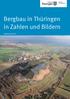 Bergbau in Thüringen in Zahlen und Bildern. Ergänzung 2016
