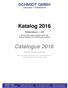 Katalog Catalogue 2016