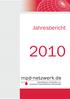 Jahresbericht. mpd-netzwerk.de e. V. Selbsthilfeforum für Betroffene von chronischen myeloproliferativen Erkrankungen