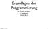 Grundlagen der Programmierung