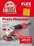 METALL. Preis-Hammer 89,95. Hammer-Preis L HOTLINE