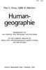 Paul L. Knox, Sallie A. Marston. Humangeographie. Herausgegeben von Hans Gebhardt, Peter Meusburger, Doris Wastl-Walter