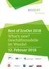 Best of EcoOst 2018 What s new? Geschäftsmodelle im Wandel 12. Februar 2018 VERANSTALTER SPONSOREN