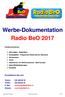 Werbe-Dokumentation Radio BeO 2017