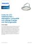 CoreLine LED- Hallenleuchten überlegene Lichtqualität und niedrige Energieund Wartungskosten