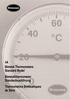 Brannan. 4A Bimetal Thermometers Standard Model Bimetallthermometer Standardausführung Thermomètres Bimétalliques de Série