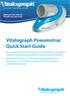 Vitalograph Pneumotrac Quick Start Guide