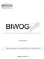 BIWOG. Version Deutsch. Ausgabe: Januar 2010