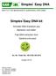 Simplex Easy DNA kit
