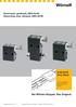 Der Wörner-Stopper. Das Original. Vereinzeler, gedämpft, DBS-20/60 Separating stop, damped, DBS-20/60. Datenblatt Data Sheet