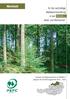 Merkblatt. für die nachhaltige Waldbewirtschaftung in der REGION 1 Wald- und Mühlviertel