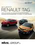 RENAULT TAG Sichern Sie sich jetzt zum Jahresstart für viele Renault Modelle kostenlose Winterkompletträder*, 0 % Zinsen und 5 Jahre Garantie.