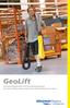 GeoLift Präzisionshebemittel aus Hochleistungsseilen Precision lifting slings made from high performance ropes