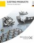 CASTING PRODUCTS GERMAN ENGINEERING DEUTSCH