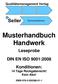 Musterhandbuch Handwerk