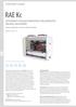 RAE Kc LUFTGEKÜHLTE FLÜSSIGKEITSKÜHLER MIT SCROLLVERDICHTER UND AXIAL VENTILATOREN. KÄLTELEISTUNGEN VON 19,5 BIS 82 kw 1 ODER 2 KÄLTEKREISE