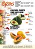 6,85 /kg. 6,90 /kg. 8,20 /kg AVOCADO FUERTE UND HASS MINI PAPAYA SOLO. 7,80 /kg. 7,90 /kg -30 % -24 % 100 beigefügt. 8,80 /kg. 8,90 /kg -20 % -21 %