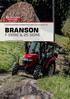 LEISTUNGSSTARKE KOMPAKTTRAKTOREN VON 35 BIS 60 PS BRANSON F SERIE & 25 SERIE
