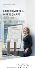 HOCHSCHULE TRIER LEBENSMITTELWIRTSCHAFT MASTER OF ENGINEERING