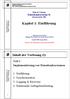 Kapitel 1: Einführung