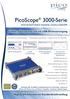 PicoScope 3000-Serie. Schnell, platzsparend und mit USB-Stromversorgung. High-End-Funktionen im Standard-Lieferumfang
