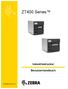 ZT400 Series. Industriedrucker. Benutzerhandbuch. P Rev. B