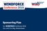 Conference Sponsoring Plan. 14 th WINDFORCE Conference th until 17th May, Bremerhaven
