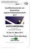 Qualifikationsturnier zur Bayerischen Jugend-Hallenmeisterschaft 2017 AUSSCHREIBUNG. U11 / U12 / U14 (jeweils männlich und weiblich)