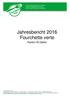 Jahresbericht 2016 Fourchette verte