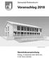 Voranschlag 2018 Gemeindeversammlung