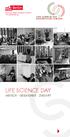 Bezirksamt Steglitz-Zehlendorf von Berlin Wirtschaftsförderung LIFE SCIENCE DAY ZUKUNFTSORT DAHLEM. Life Science Day