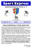 Sport Express. Spielvereinigung Ellzee e. V. Turnen / Gymnastik. Ausgabe Nr /2007 Auflage 520. Hobby-Fußballdamen in Ellzee wieder aktiv